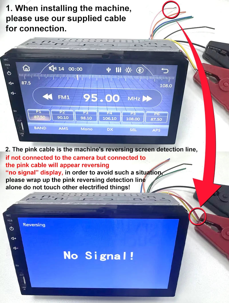 7“ Car Radio Carplay Android Auto