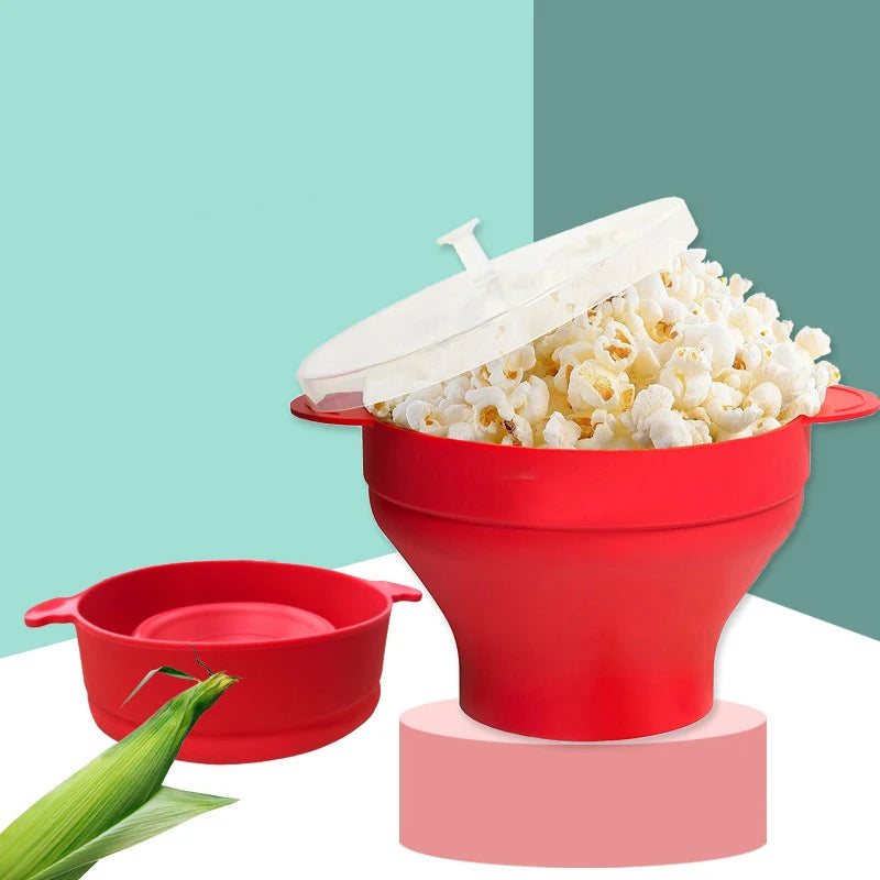 Silicone  Microwave Popcorn Bowl