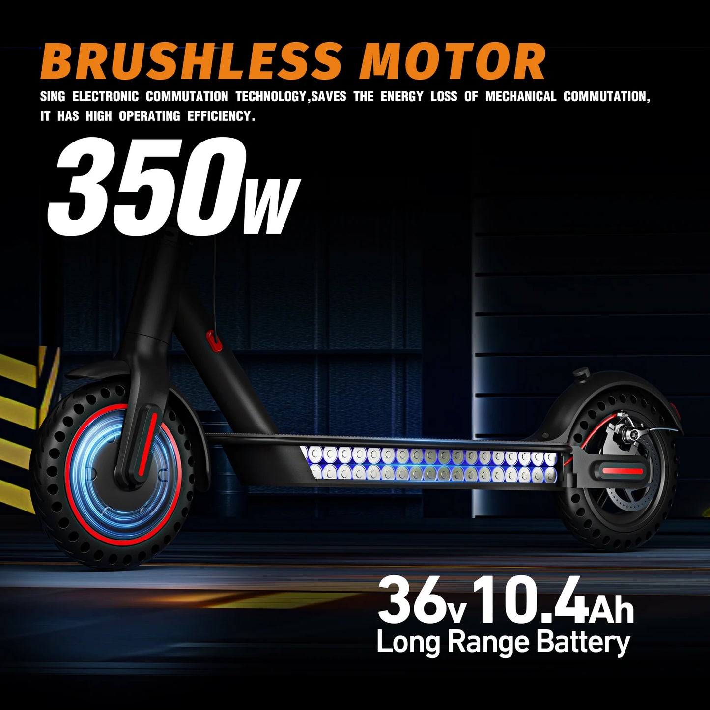 350W Foldable Electric Scooter for Adults Teens