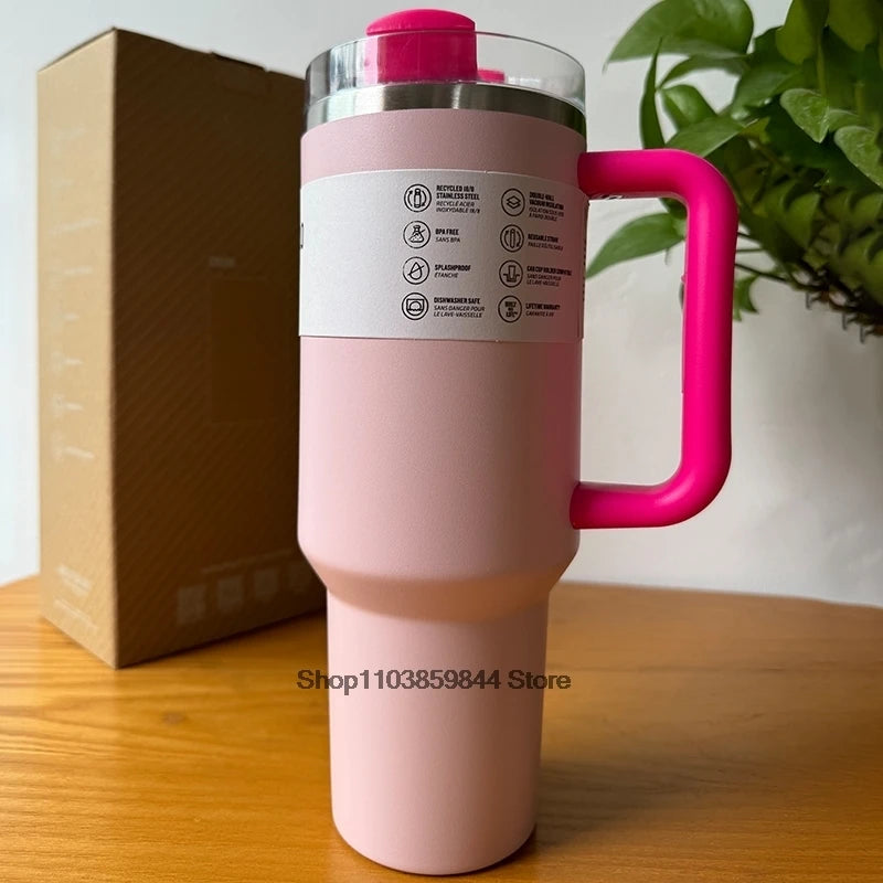 Tumblers Cup Straw Car Travel