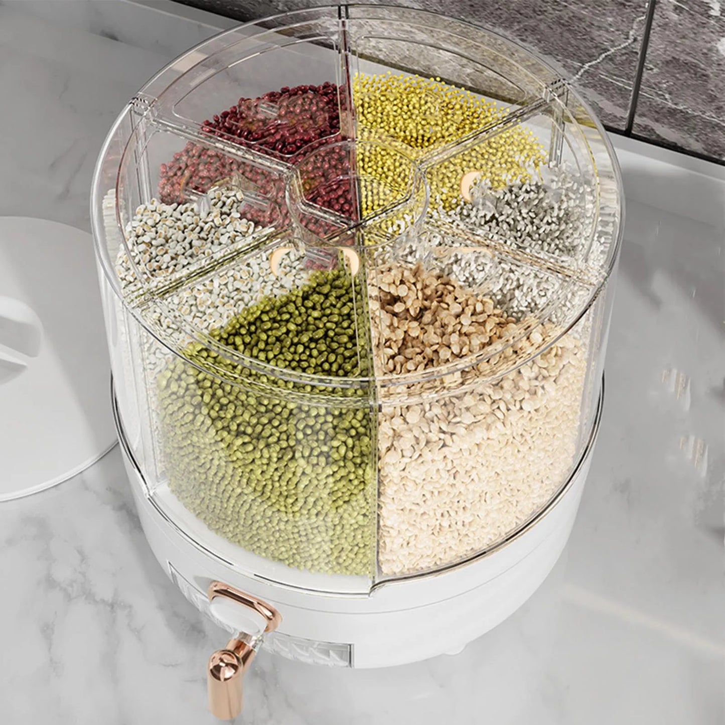 360° Rotating Grain Dispenser