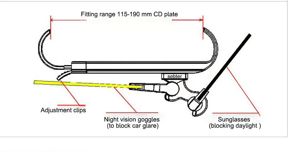 Car Sun Anti Glare