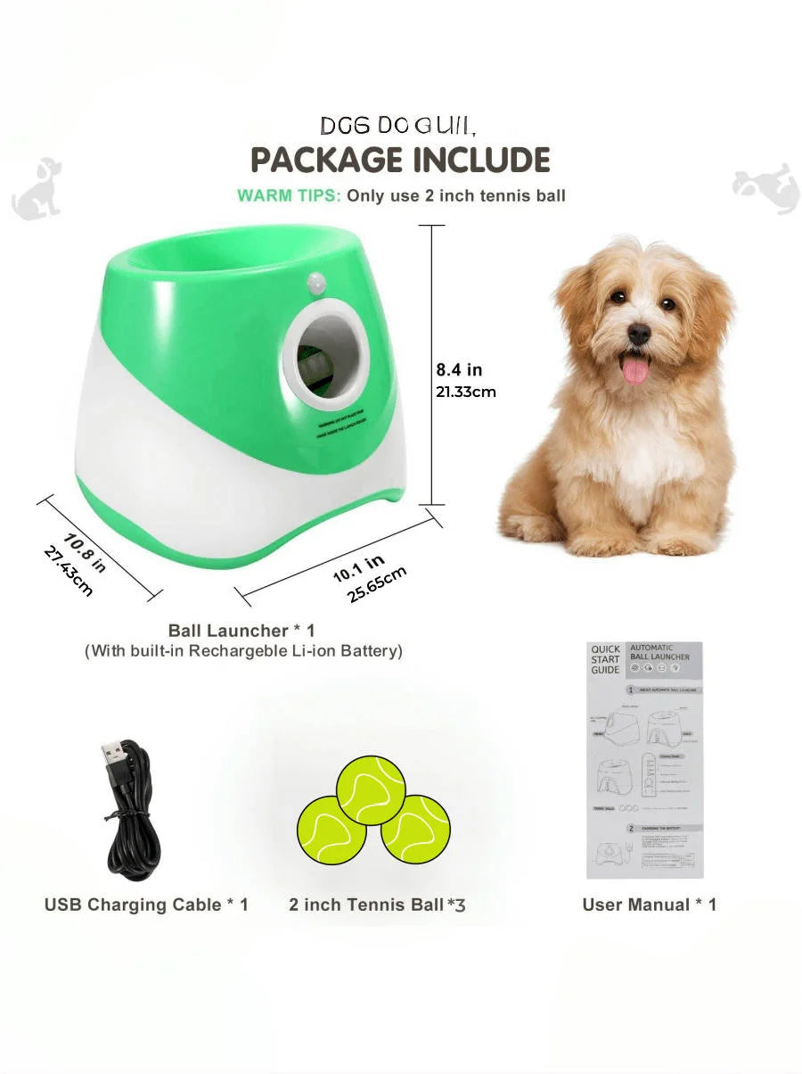 Pets Tennis ball throwing machine