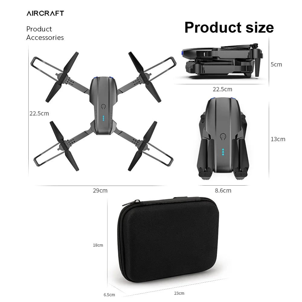 E99Pro Drone HD Professional 4k drone Dual Camera