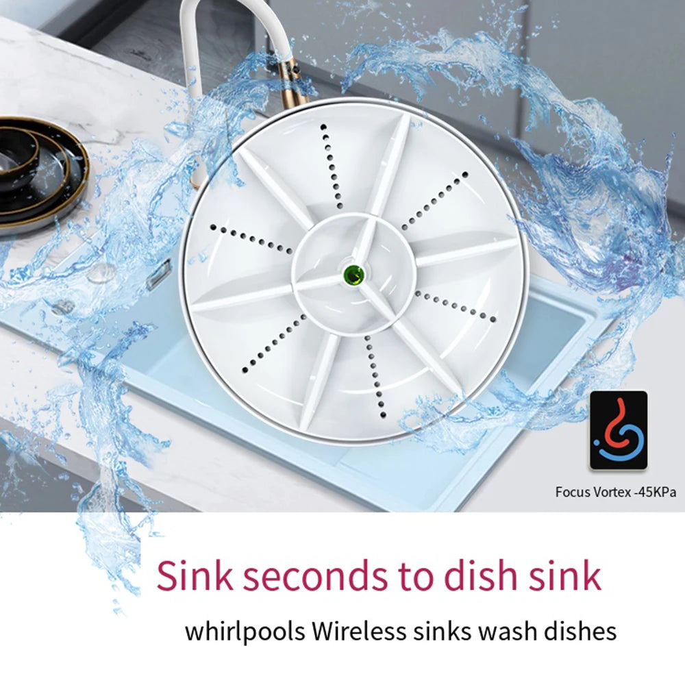 Wireless Mini Dishwasher