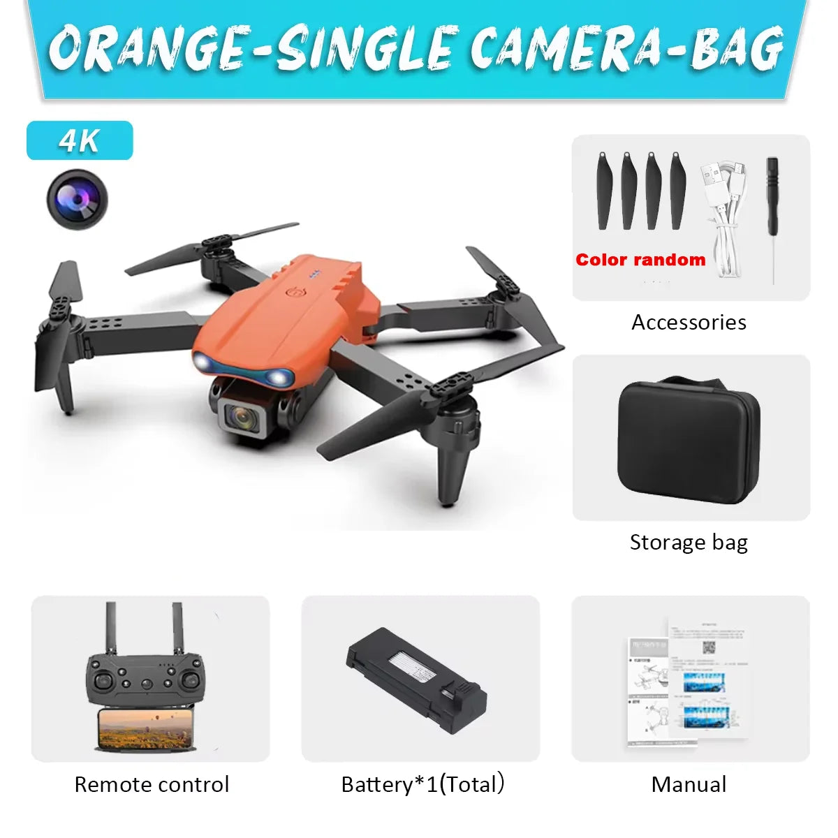 E99Pro Drone HD Professional 4k drone Dual Camera