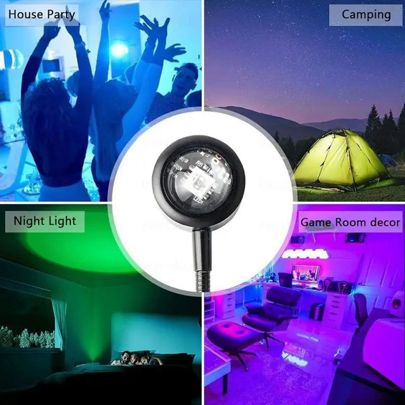 USB Sunset Light Lamp Self Photography Light LED