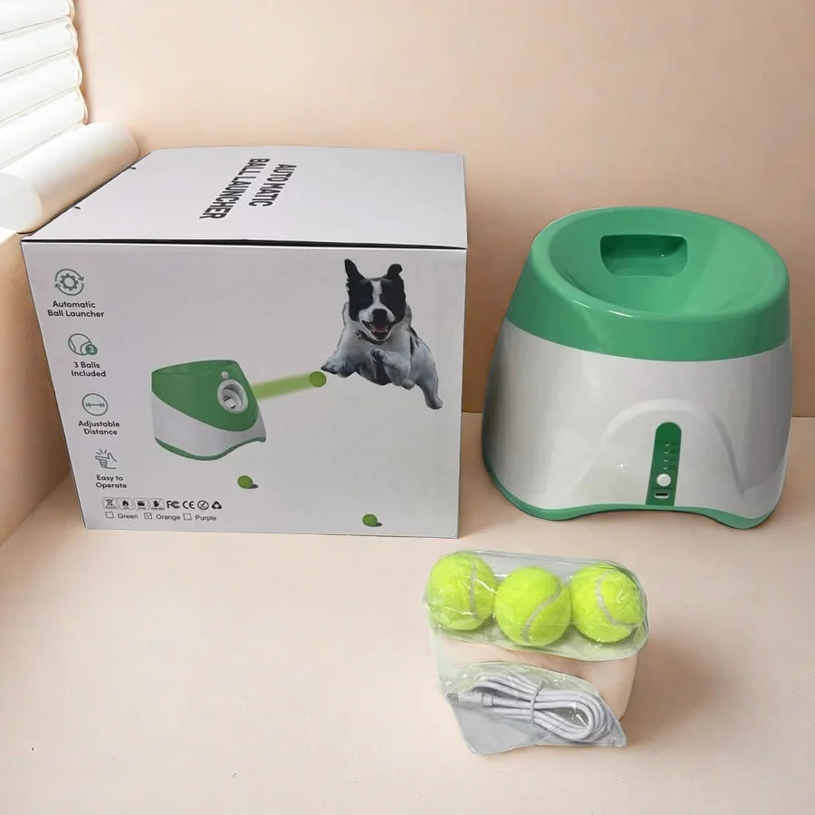 Pets Tennis ball throwing machine