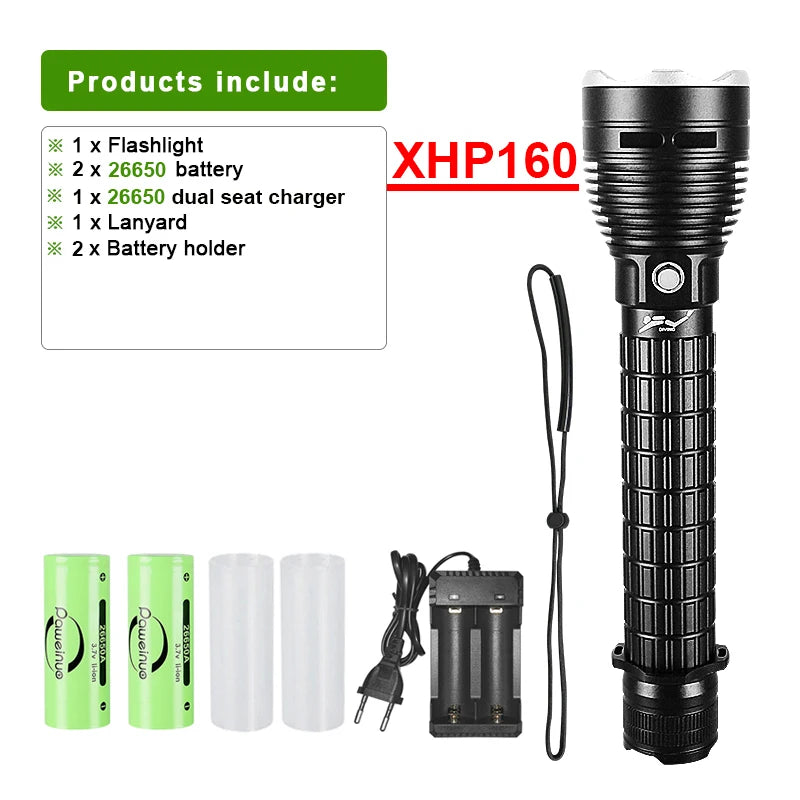 XHP160 Diving Flashlight