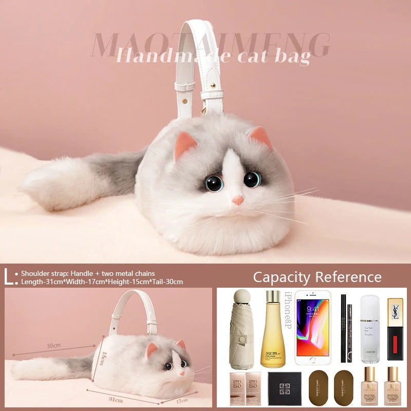 New Cute Popular Cat Small Bag