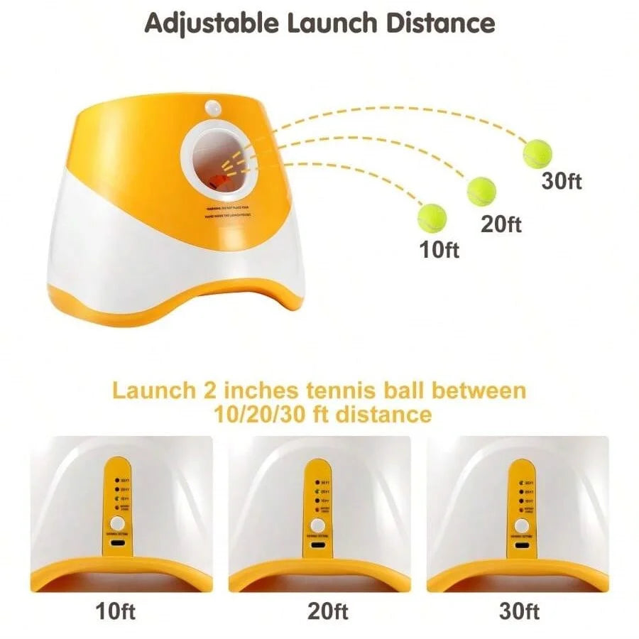 Pets Tennis ball throwing machine