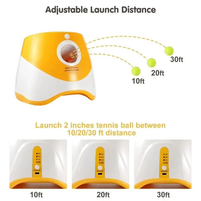 Pets Tennis ball throwing machine