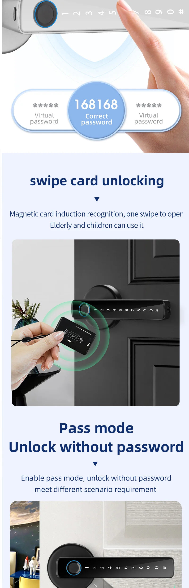 Smart Door Lock Handle