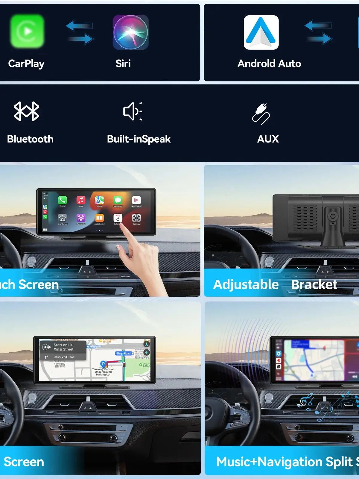 Carplay for Car Screen, Wireless  Screen Wireless