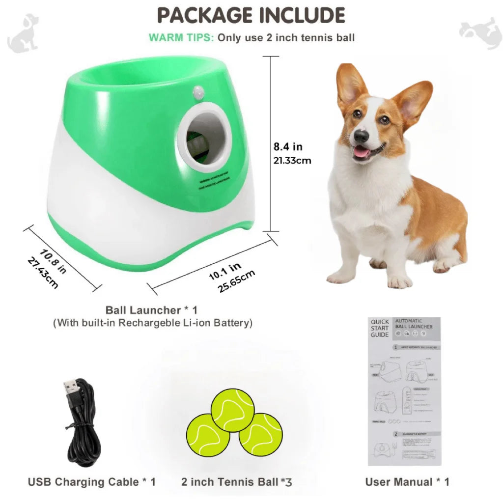 Pets Tennis ball throwing machine