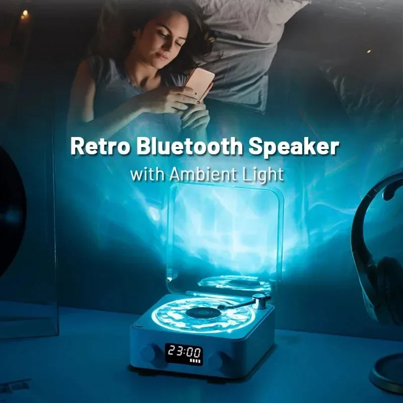 Waves Vinyl Player Bluetooth Speaker