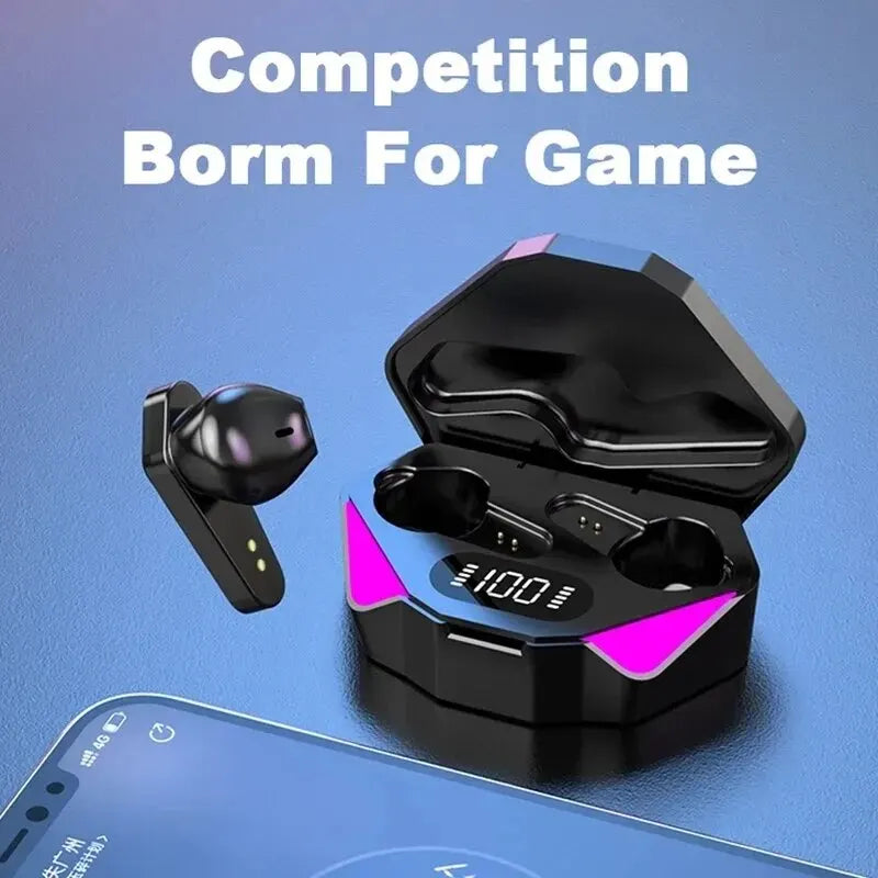 X15 TWS Wireless Bluetooth Headset LED Display Gamer