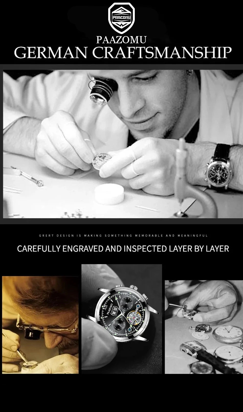 Luxury Man Wristwatch