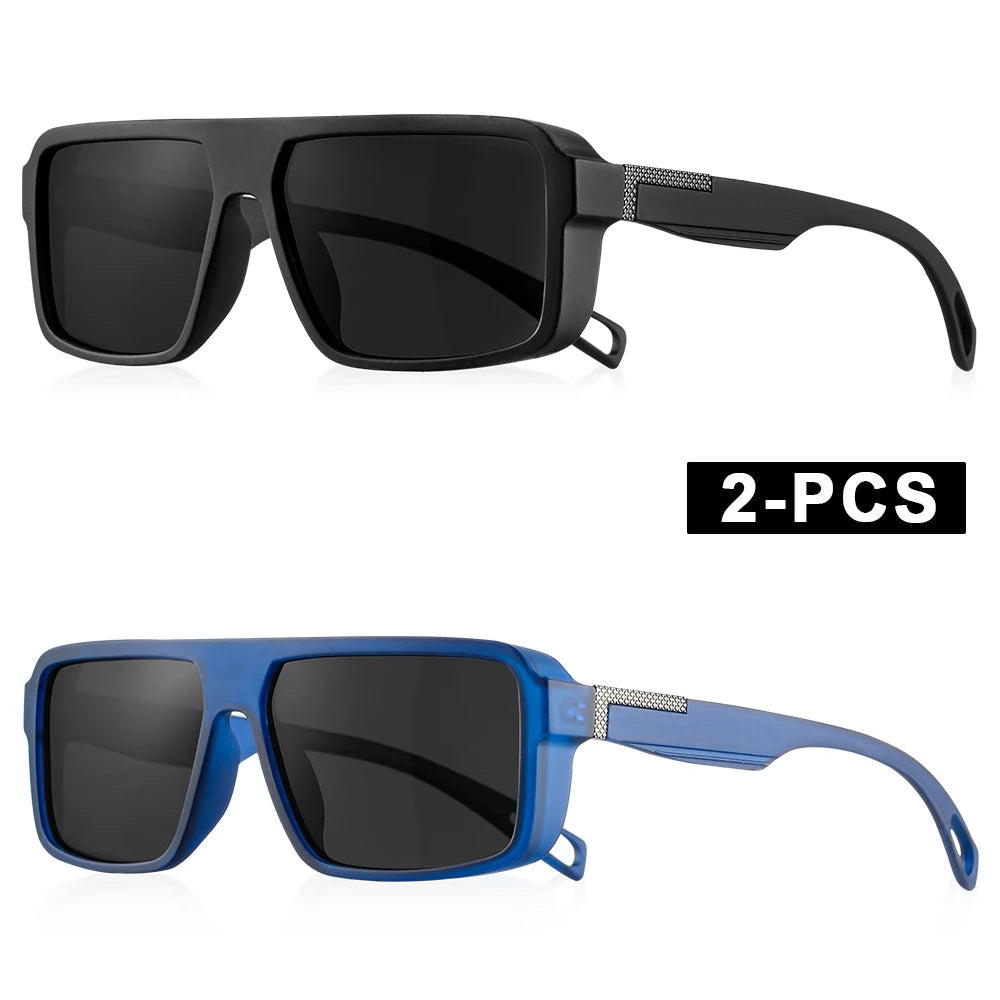 Classic Square Polarized Sunglasses for Men Women Fashion Sports Sunglasses