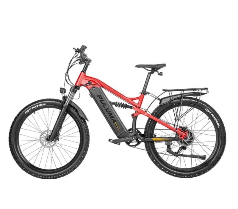 2025 latest full suspension electric mountain bike