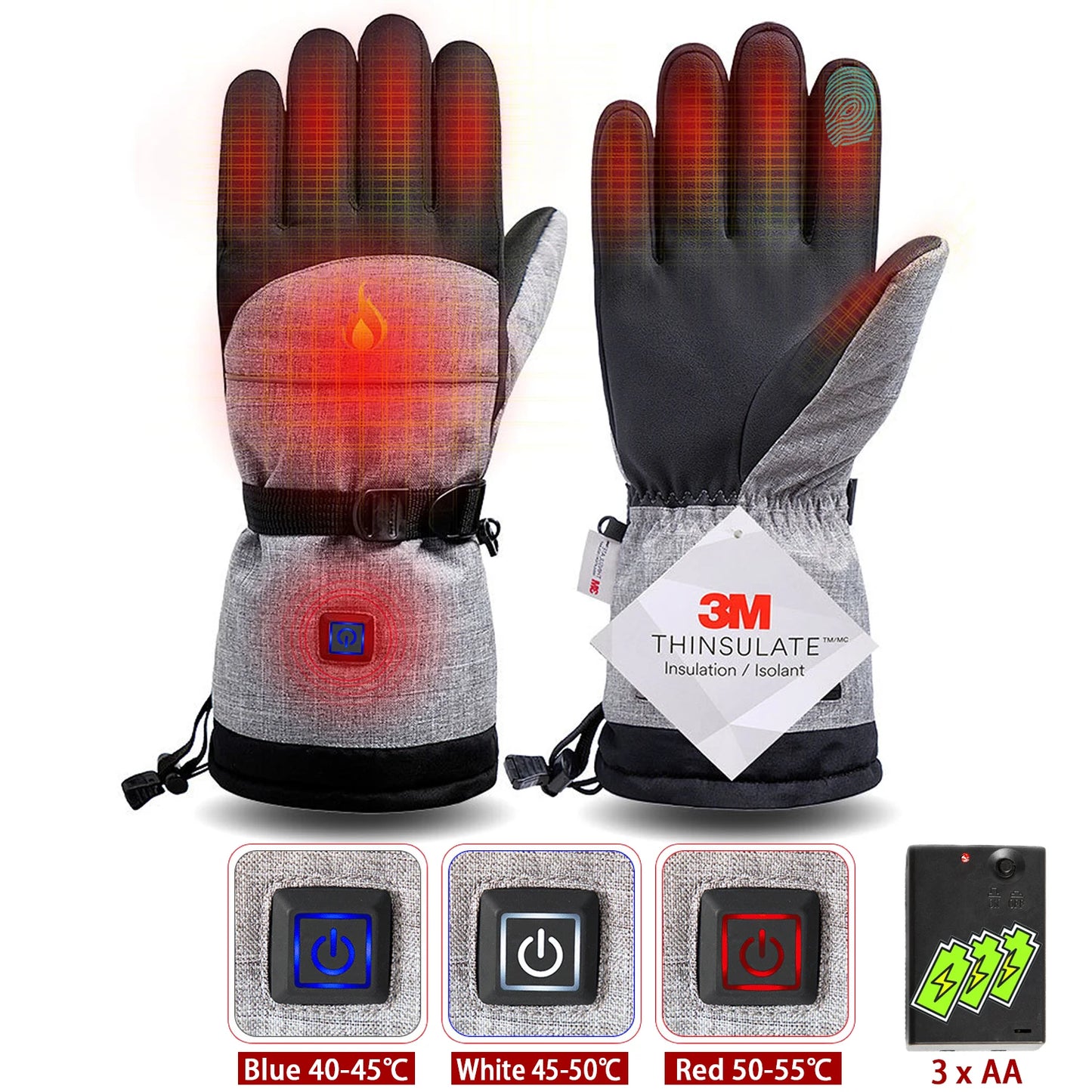 Winter Heated Gloves