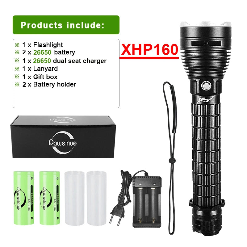 XHP160 Diving Flashlight