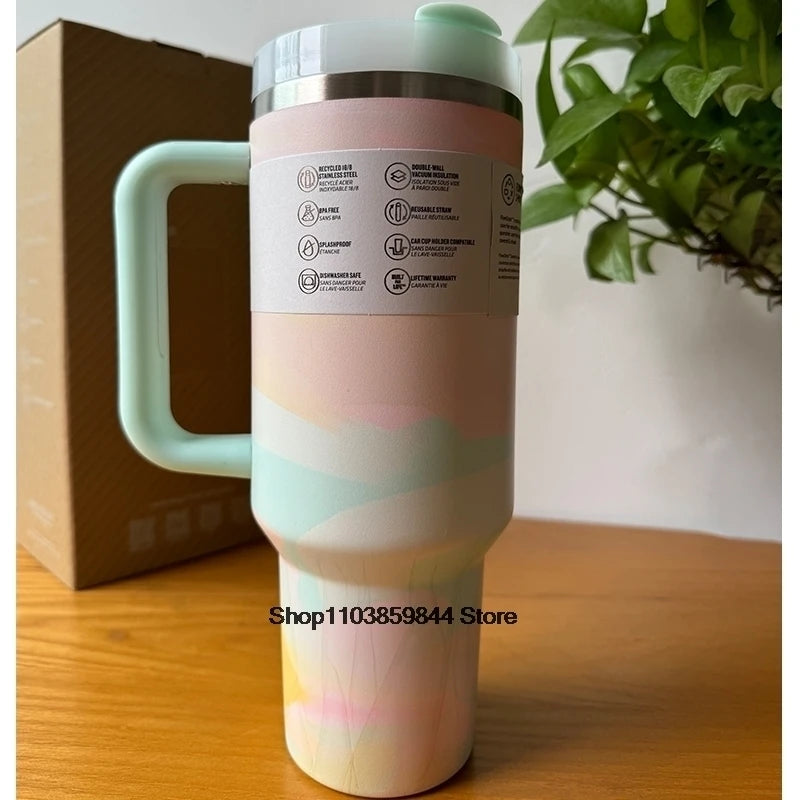 Tumblers Cup Straw Car Travel