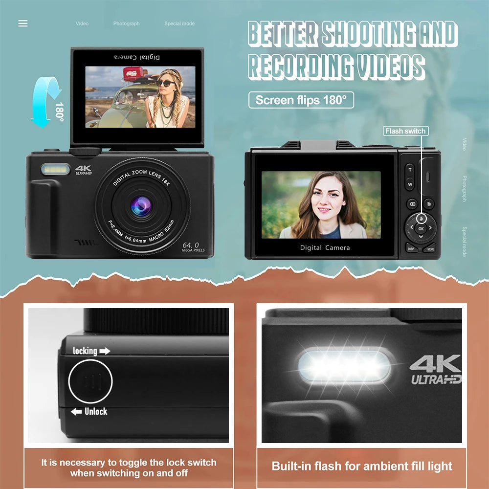 Compact Digital Photography Camera