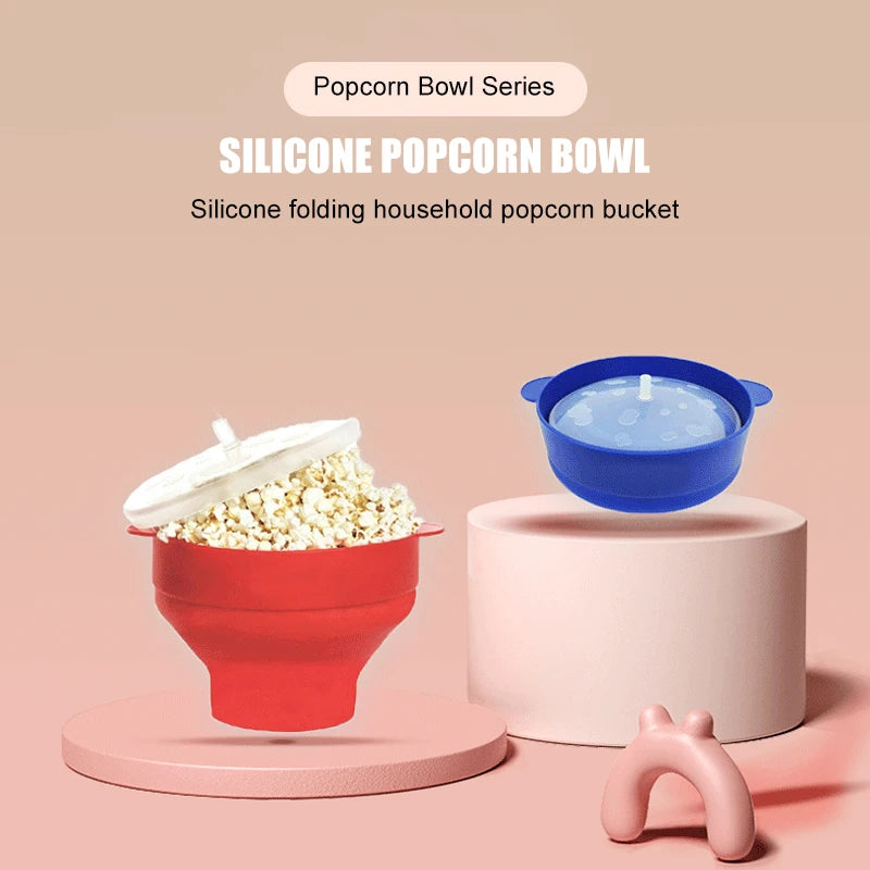 Silicone  Microwave Popcorn Bowl