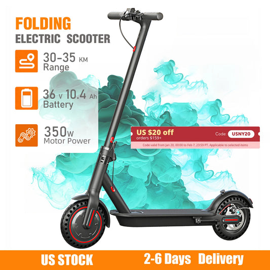 350W Foldable Electric Scooter for Adults Teens