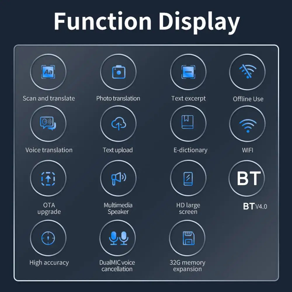 Offline Translation Pen For Teacher Student Dictionary English Intelligent Scanning