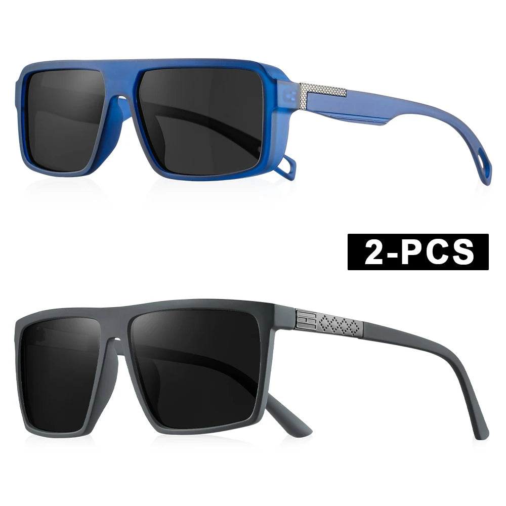 Classic Square Polarized Sunglasses for Men Women Fashion Sports Sunglasses