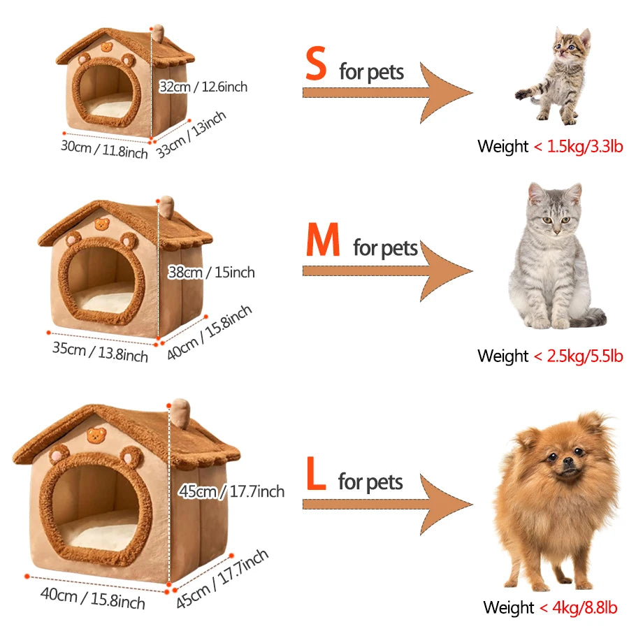 Pet House Removable Washable