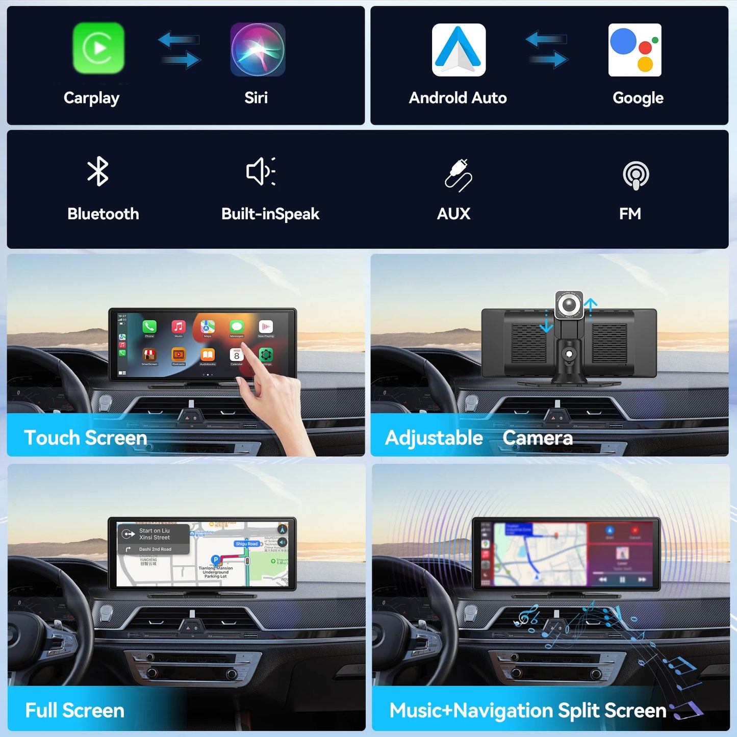 Carplay for Car Screen, Wireless  Screen Wireless