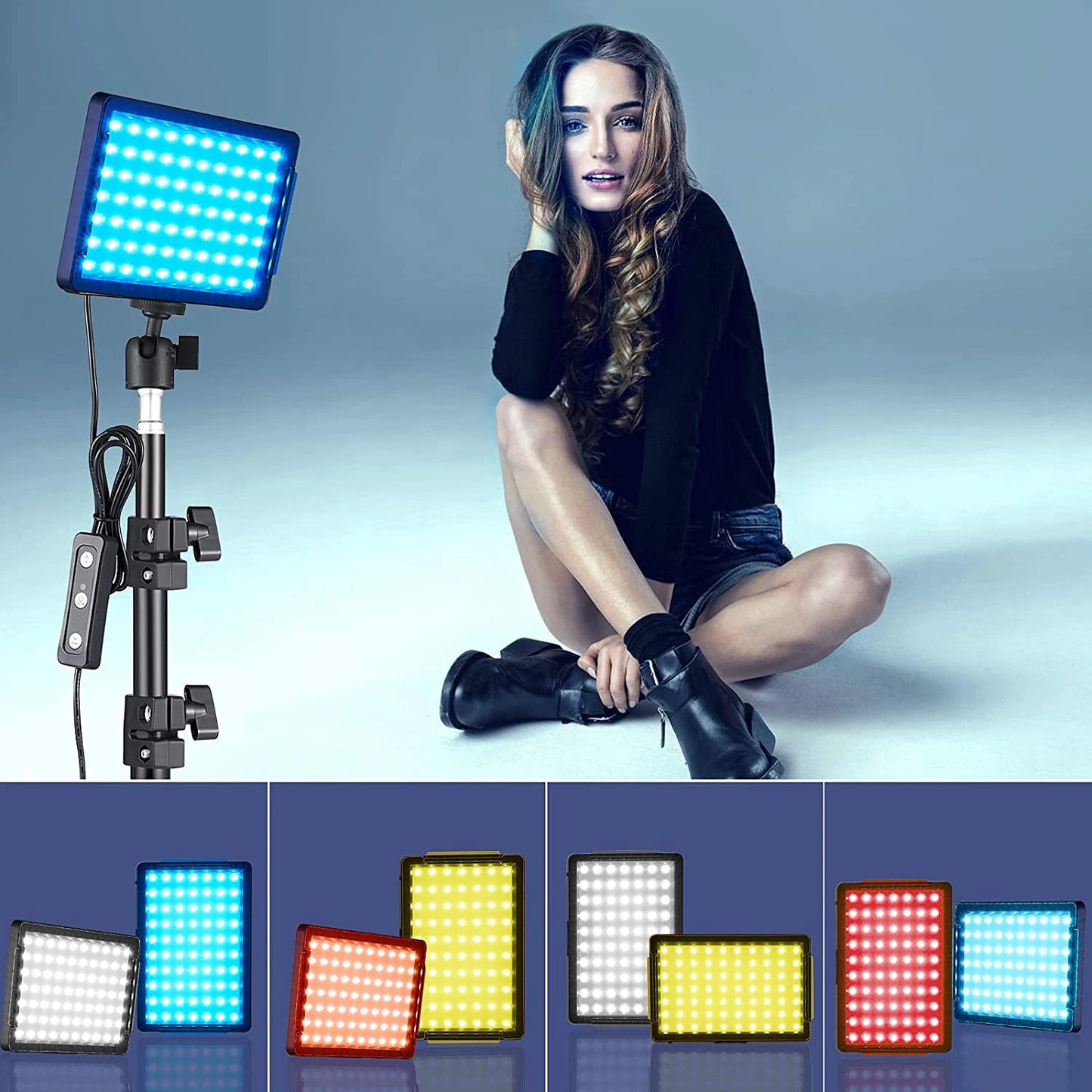 Photography LED Video Light Panel Lighting Photo Studio Lamp