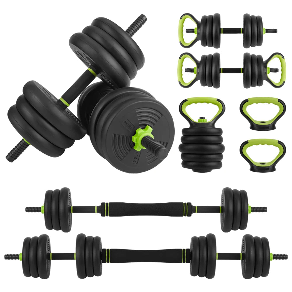 4-in-1 Adjustable Dumbbells Set