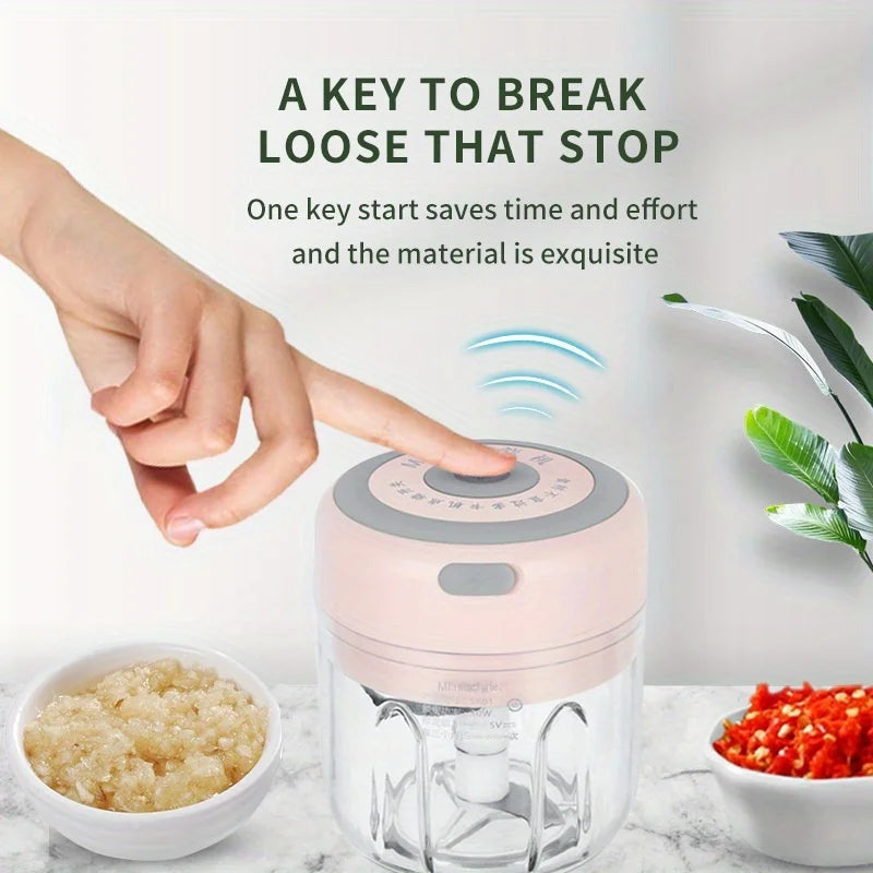 Electric Mini Garlic Chopper