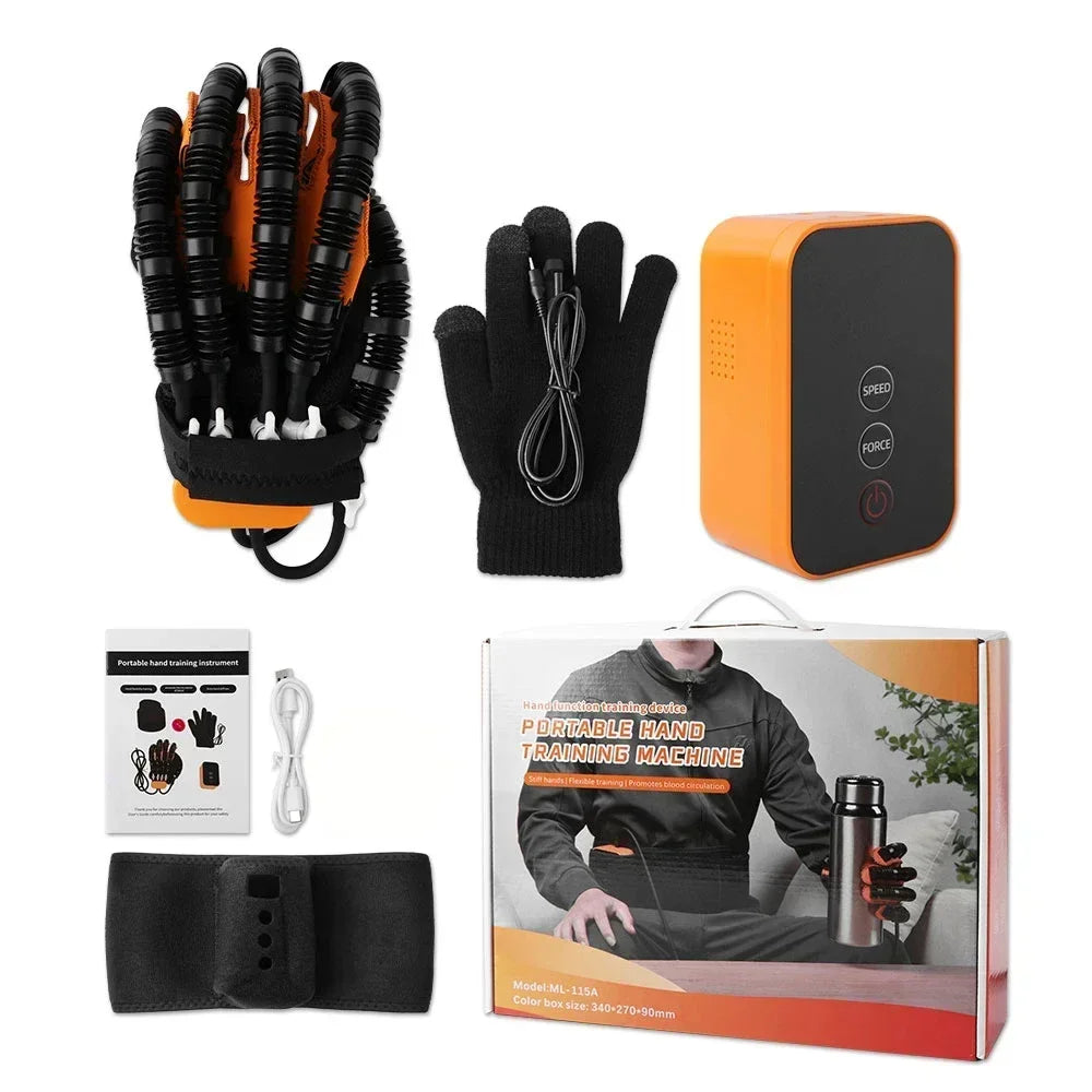 Robot Glove Hand Device Finger Training Massage