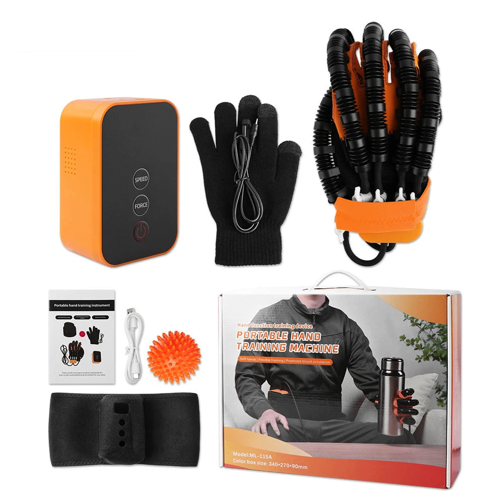 Robot Glove Hand Device Finger Training Massage