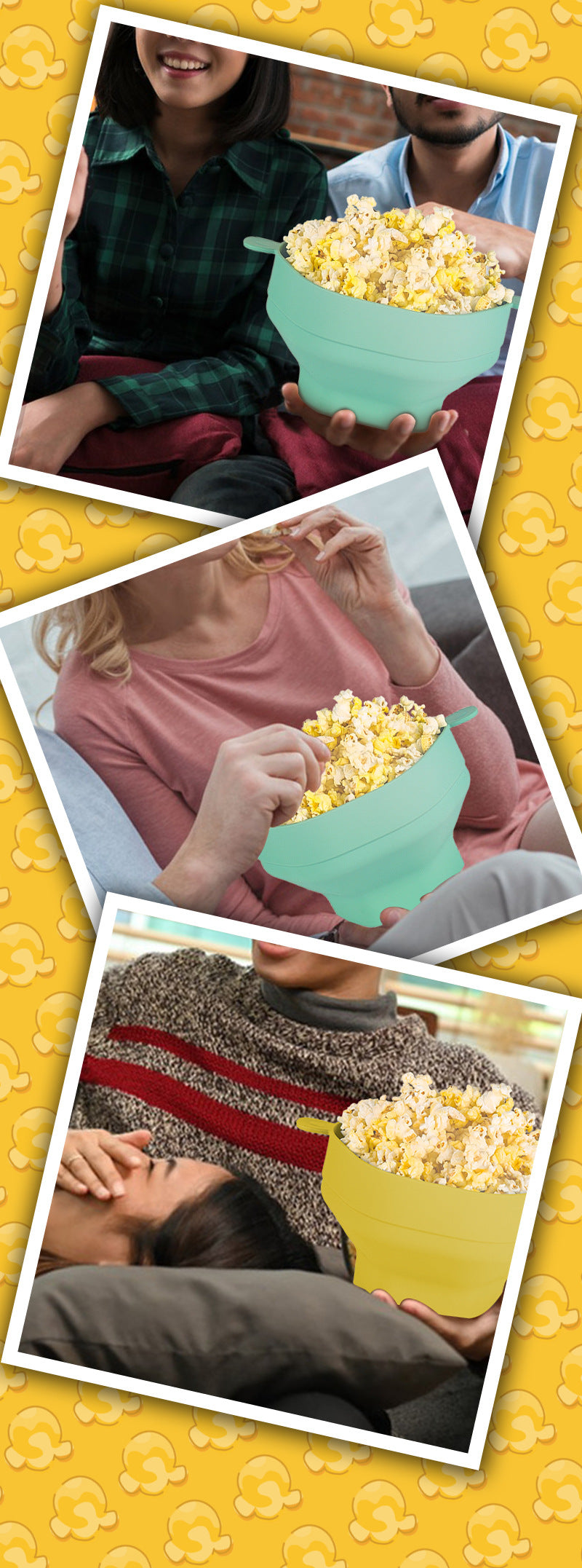 Silicone Microwave Popcorn