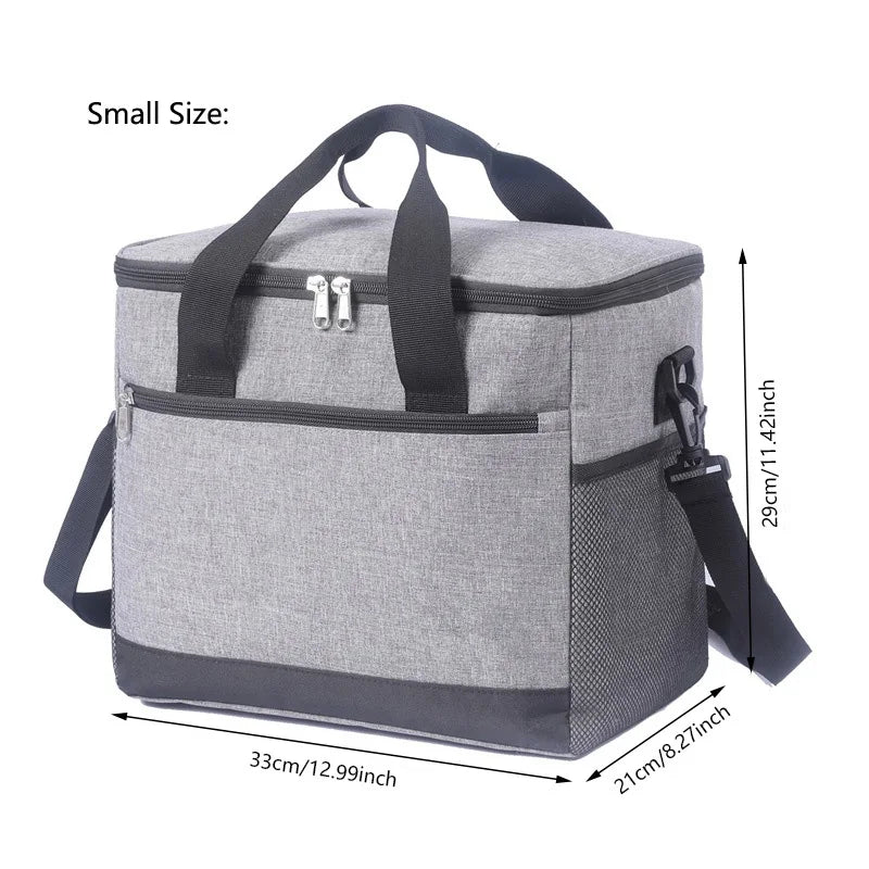 Fashion Large Capacity Leakproof Lunch Cooler Bags