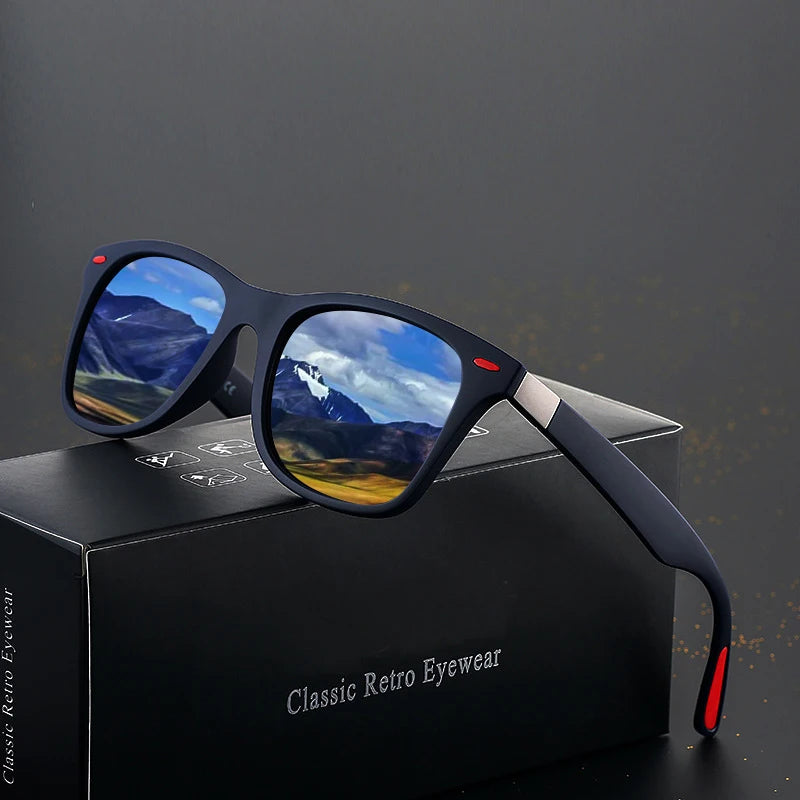 Retro Sunglasses Men Women Fashion Sports