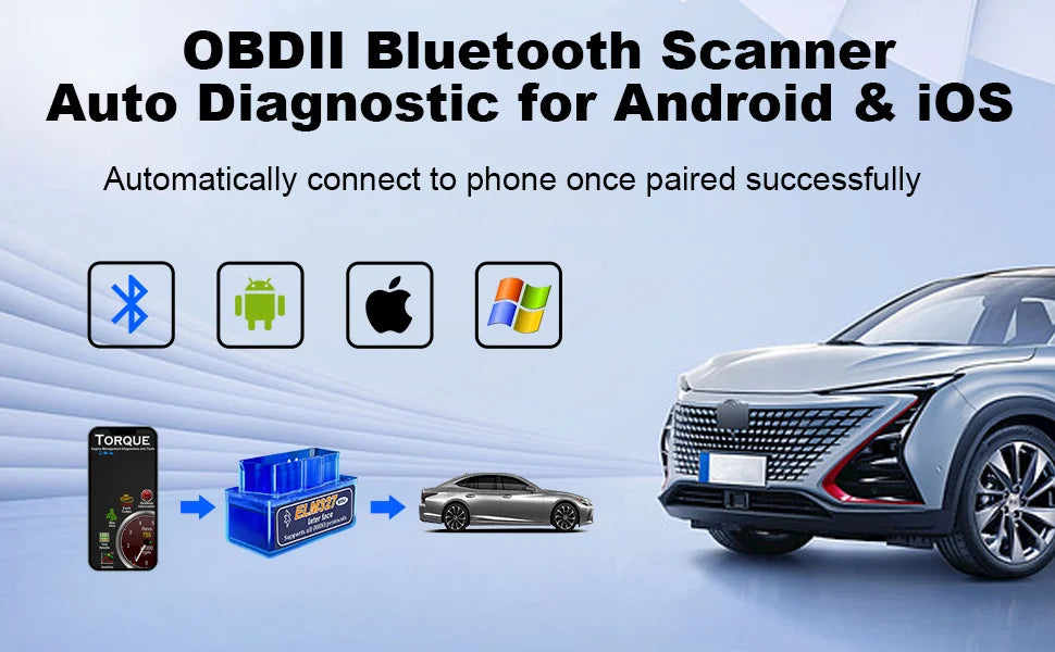 ELM327 V2.1 obd2 Scanner Car Diagnostic Check Engine