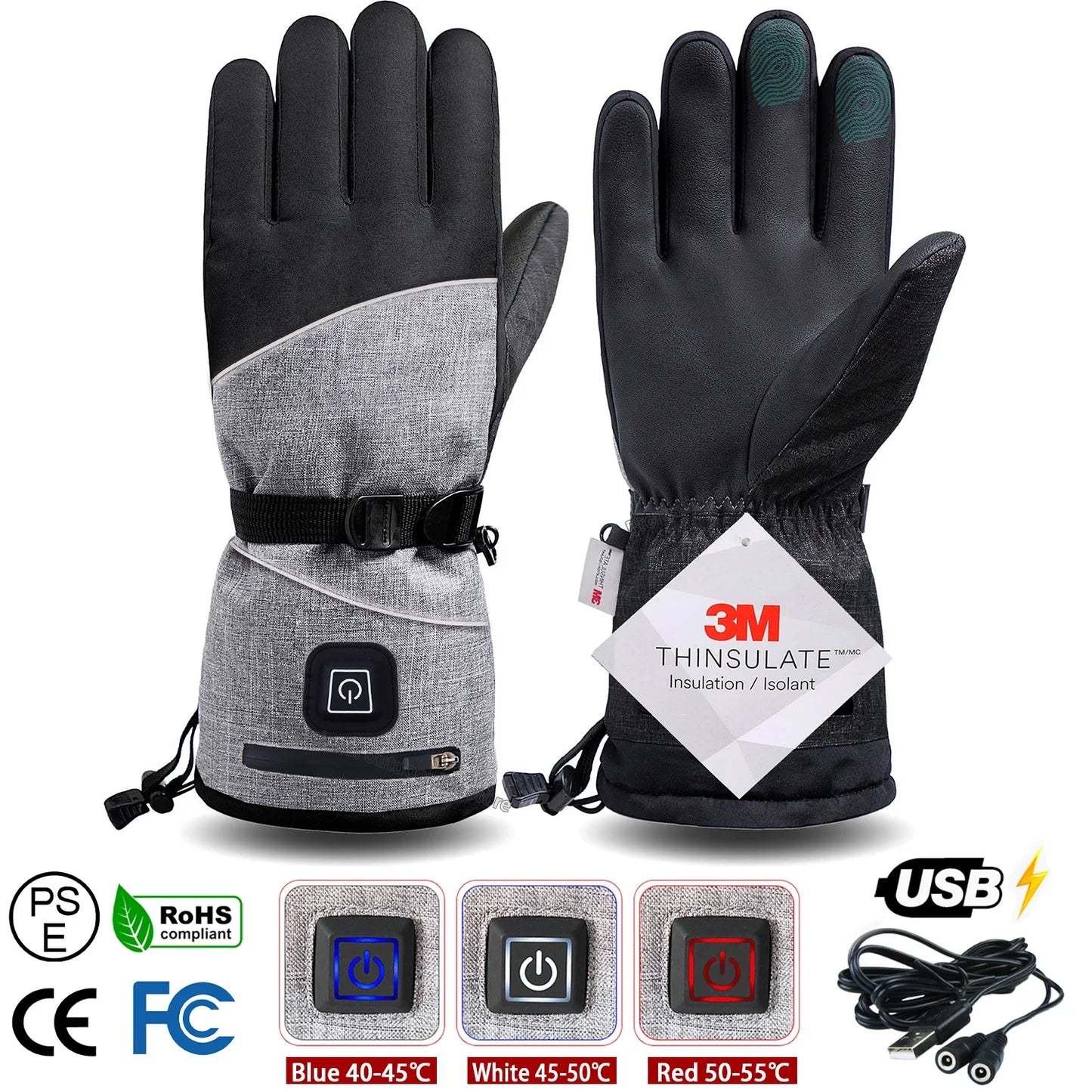 Winter Heated Gloves