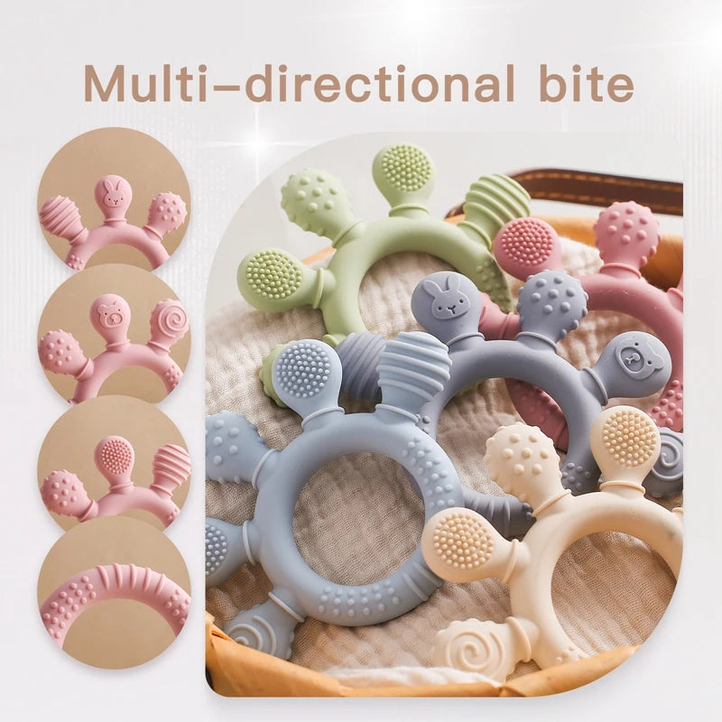 Silicone Teether,Food