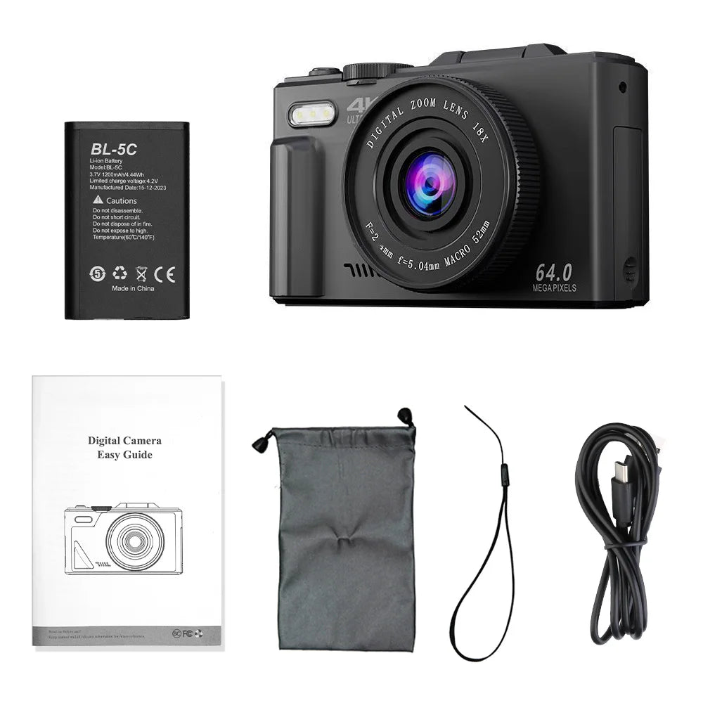 Compact Digital Photography Camera