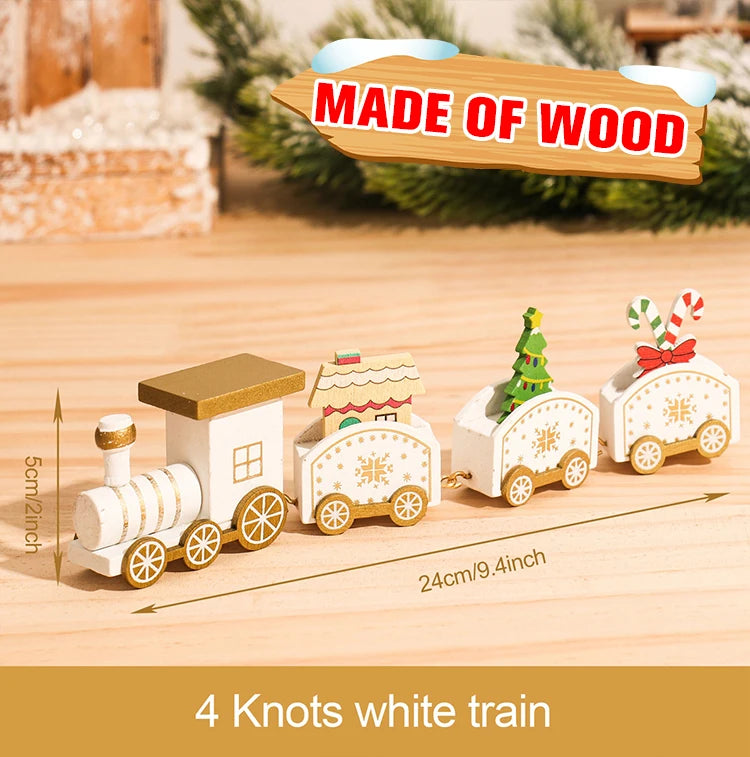 Christmas Wooden Train