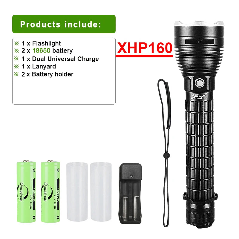 XHP160 Diving Flashlight