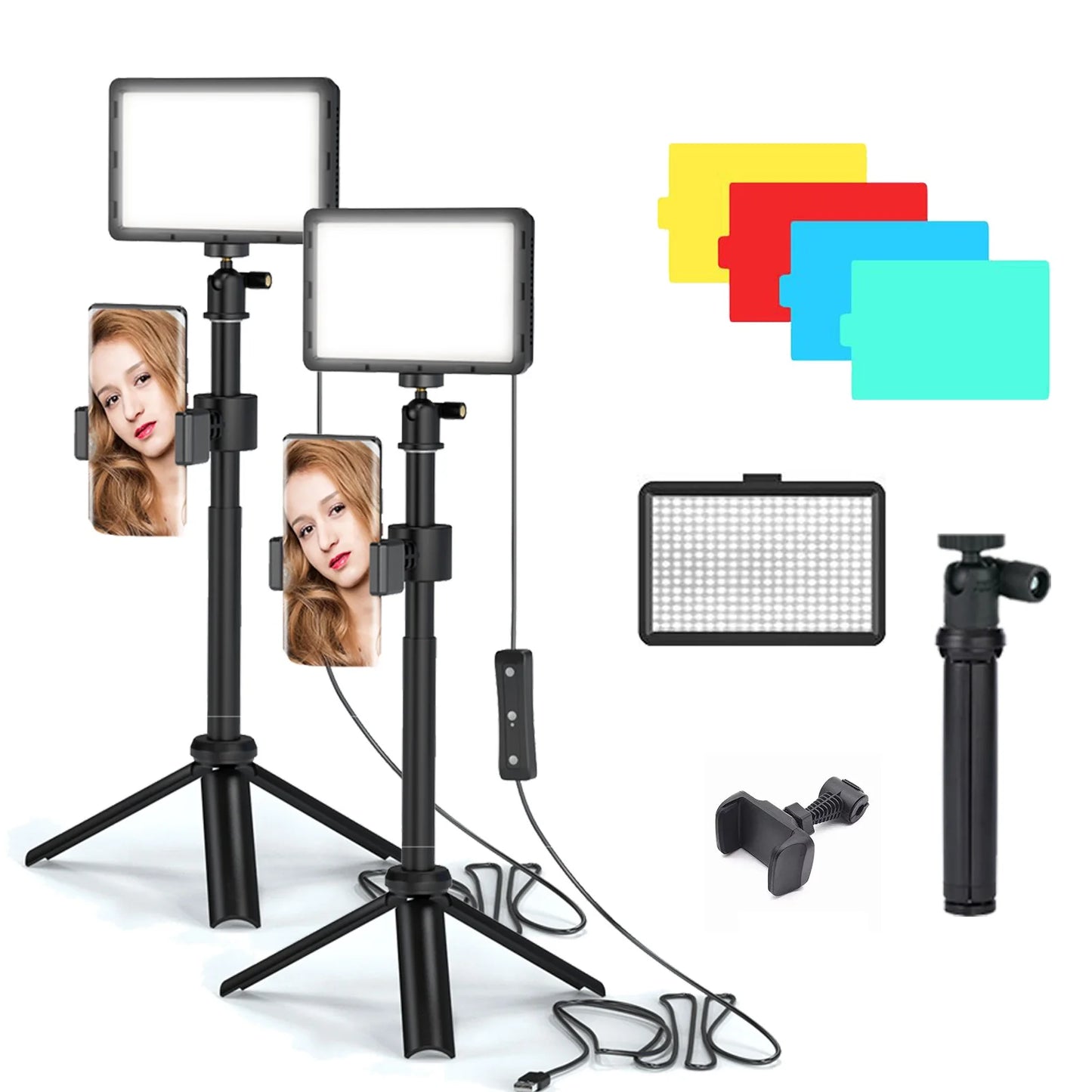 Photography LED Video Light Panel Lighting Photo Studio Lamp