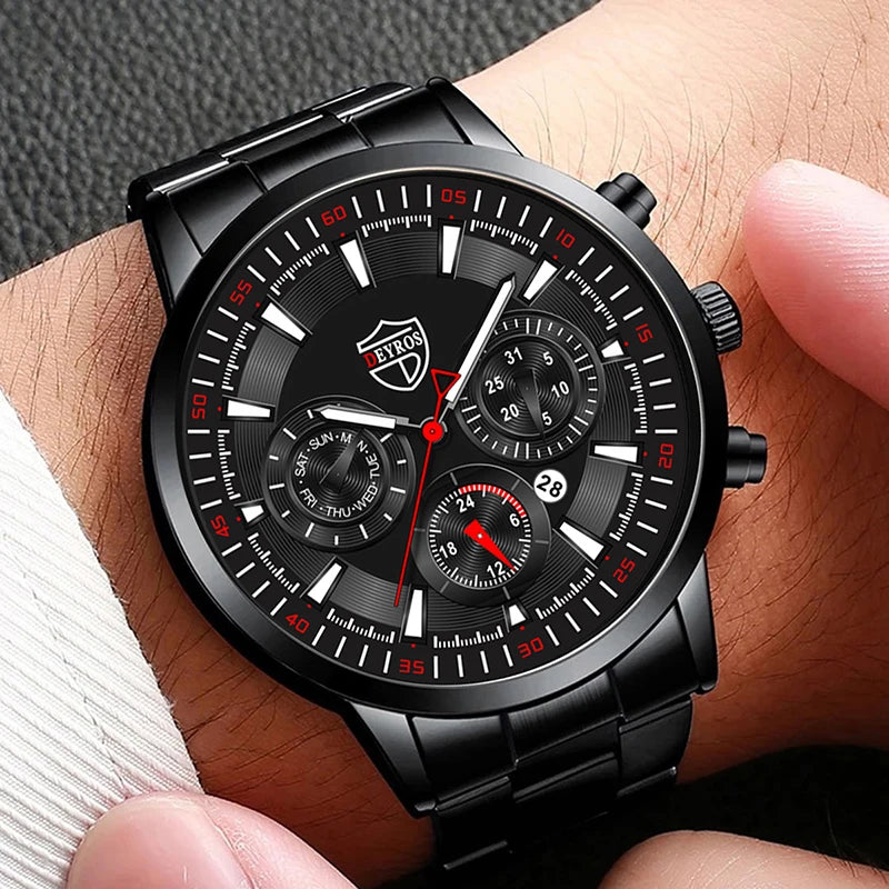 DEYROS Fashion Mens Watches